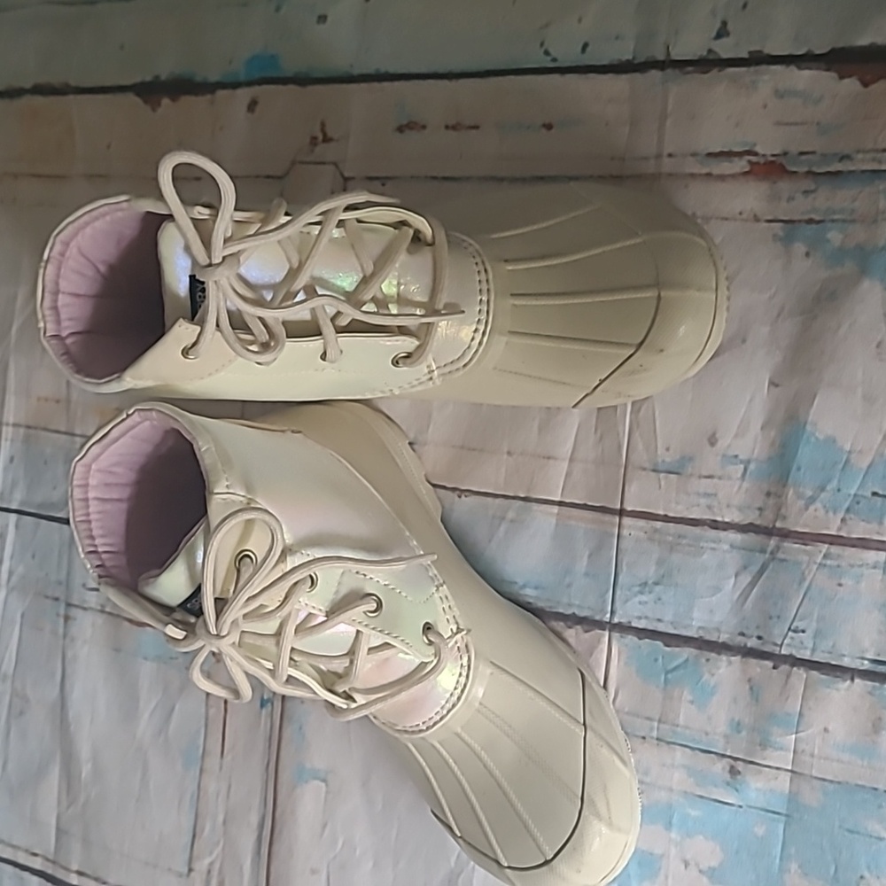 Girls Sz 4 Sperry Duck Boots